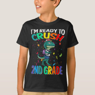Camiseta Estou pronto para esmagar o Raptor segundo de volt