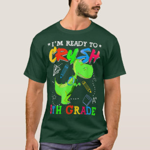 Camiseta Estou pronto para esmagar o Rex 5 de Grau T de vol