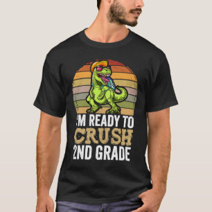 Camiseta Estou pronto para esmagar o Roupa de dinossauro de