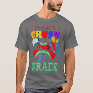 Camiseta Estou pronto para esmagar o segundo Grade Console