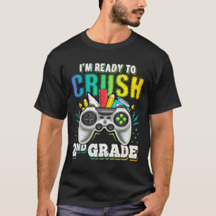 Camiseta Estou pronto para esmagar o segundo Grau Ck para o