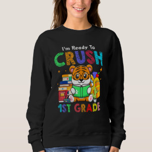 Camiseta Estou Pronto Para Esmagar o Tigrinho Fofo da 1ª Sé