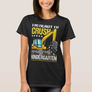 Camiseta Estou pronto para esmagar o Veio de Construção do