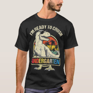 Camiseta Estou pronto para esmagar os meninos do jardim de