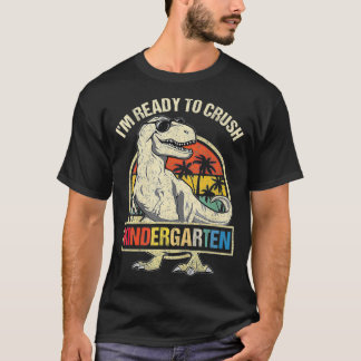 Camiseta Estou pronto para esmagar os meninos do jardim de