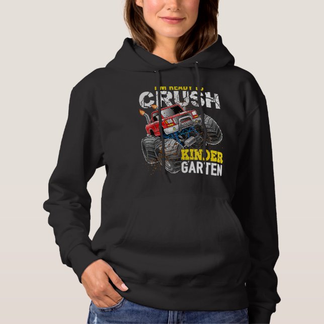 Camiseta Estou pronto para esmagar os rapazes dos monstros  (Frente)