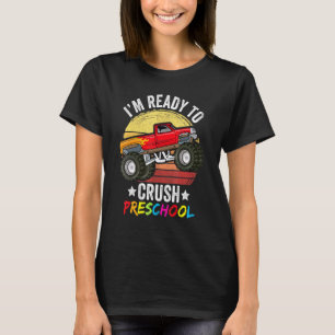 Camiseta Estou Pronto Para Esmagar Roupas Pré-Escolar Camin