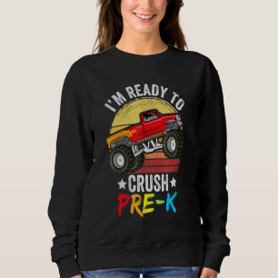Camiseta Estou Pronto Para Esmagar Roupas Pré-Escolar Camin