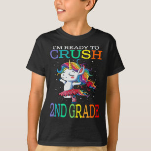 Camiseta Estou pronto para esmagar segundo de Camisa-T Unic