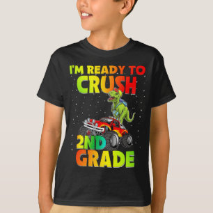 Camiseta Estou pronto para esmagar segundo de volta aos Din