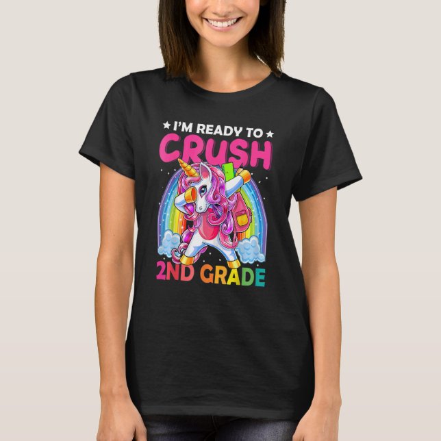 Camiseta Estou pronto para esmagar segundo Grau Dabbing Uni (Frente)