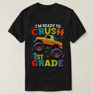 Camiseta Estou pronto para esmagar um caminhão de monstro d