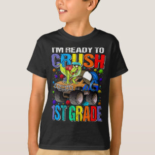 Camiseta Estou pronto para esmagar um caminhão de monstro d