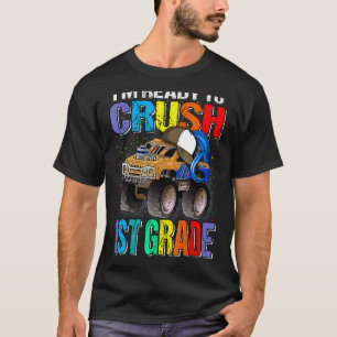 Camiseta Estou pronto para esmagar um caminhão de monstro d