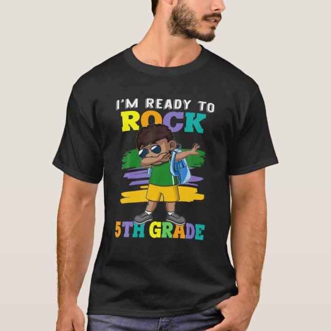 Camiseta Estou pronto para fazer 5... Professor... (Frente)