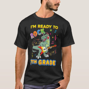 Camiseta Estou pronto para fazer 7 no 7º ano da escola de t