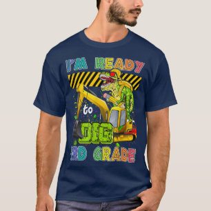 Camiseta Estou pronto para fazer o 3º ano de volta ao Dinos