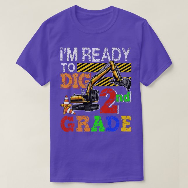 Camiseta Estou pronto para fazer segundo de volta para o ca (Frente do Design)