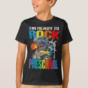 Camiseta Estou pronto para jogar o Dinossauro Monstro da Pr