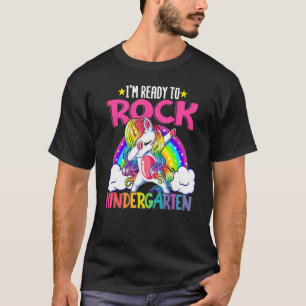 Camiseta Estou pronto para o jardim de infância, Dabbing Un