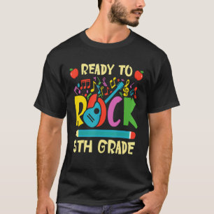 Camiseta Estou Pronto Para Rockar 5ª Série Violão Volta às