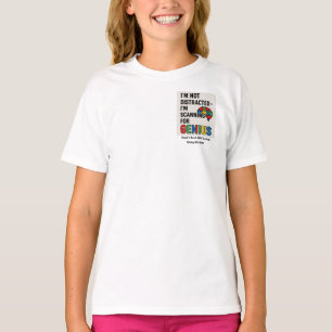 Camiseta Estou prosperando com o ADHD* Eu aprendi diferente