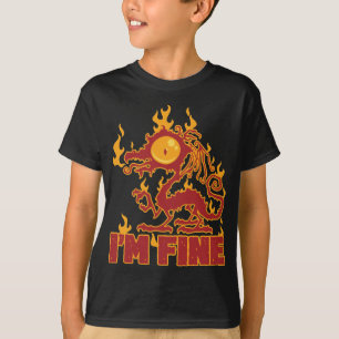 Camiseta Estou queimando o Dragão
