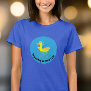 Camiseta Estou remando o mais rápido que posso Patos Motiva