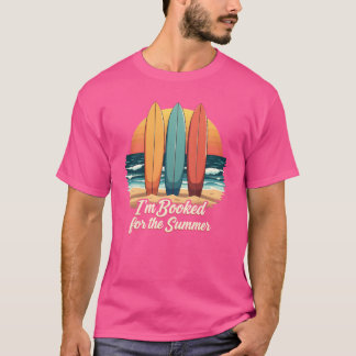 Camiseta Estou Reservado para o Verão – Citação Divertida d