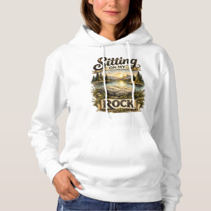 Camiseta Estou Sentado na Minha Rocha