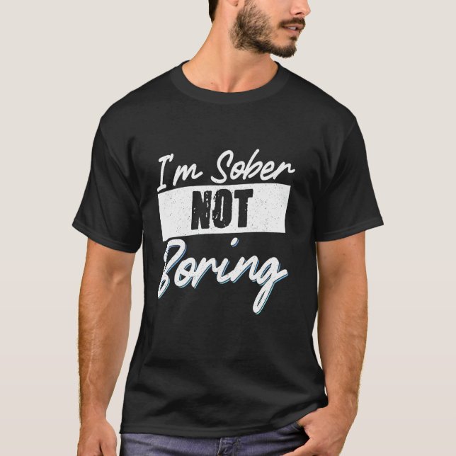 Camiseta Estou Sóbrio Não Enjoado (Frente)
