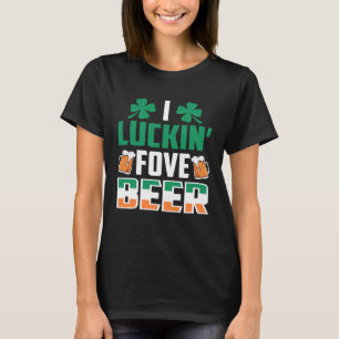 Camiseta Estou Sorte de Enfermeira de erva Santa Patty.