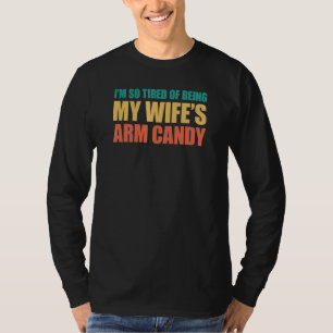 Camiseta Estou tão cansado de ser doce de braço da minha es