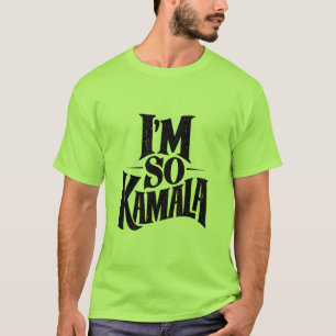 Camiseta Estou tão Kamala Brat Verde Meme