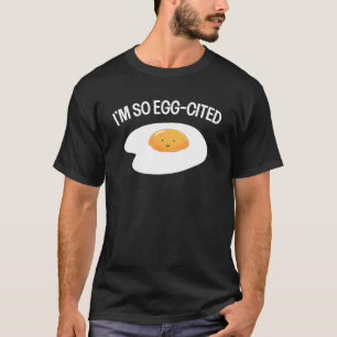 Camiseta Estou Tão Ovo Citado Punheta de Ovo Legal Ovo Frit
