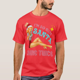 Camiseta Estou tãolegalPapai NoelDuas vezes Piada suja