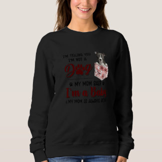 Camiseta Estou te dizendo que não sou um cão que minha mãe 