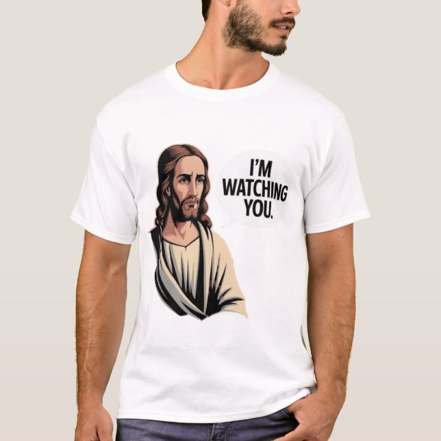 Camiseta Estou te observando (Frente)