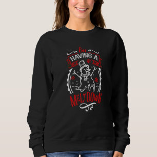 Camiseta Estou tendo um boneco de neve derretido Snowman