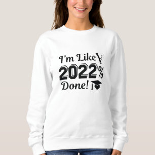 Camiseta Estou tipo 2022 por cento concluído