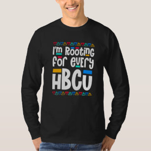 Camiseta Estou Torcendo Por Todo Orgulho Africano HBCU Pret