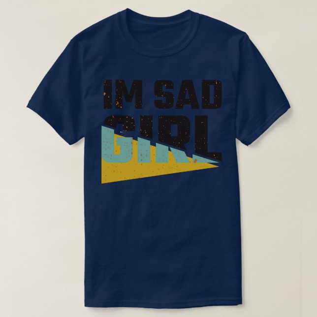 Camiseta Estou triste (Frente do Design)
