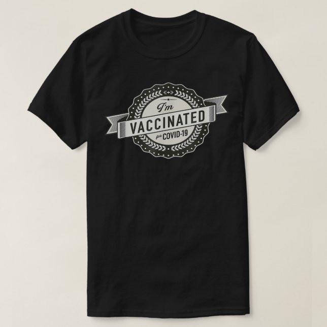Camiseta Estou Vacinado (Frente do Design)