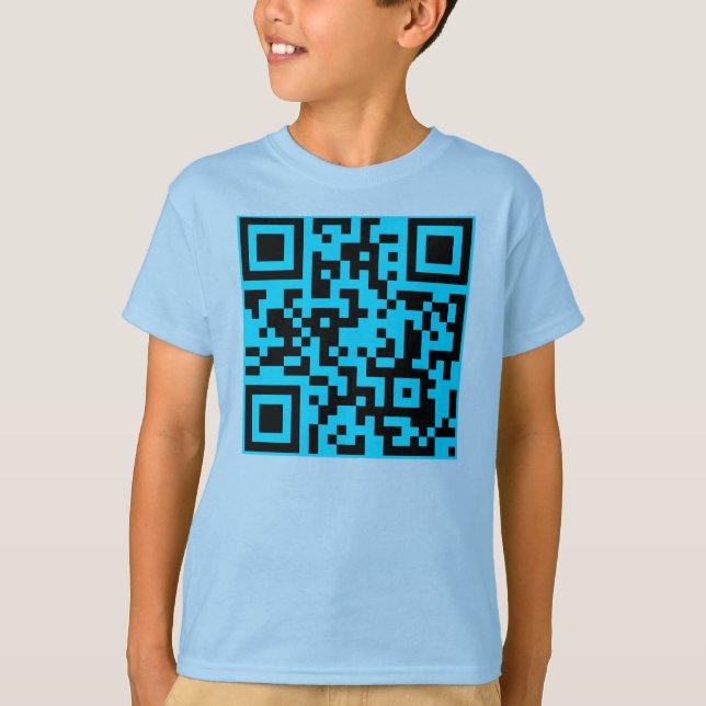 Camiseta Estou vestindo um código QR! (Frente)