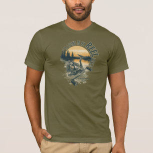 Camiseta Estou Vivendo no Meu Presente Divertido para Pes