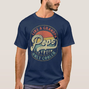 Camiseta Estoura Como um Avô Só que Mais Legal Vintage Retr