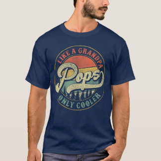 Camiseta Estoura Como um Avô Só que Mais Legal Vintage Retr