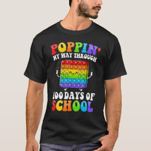 Camiseta Estourando Meu Caminho Através de 100 Dias 100º D