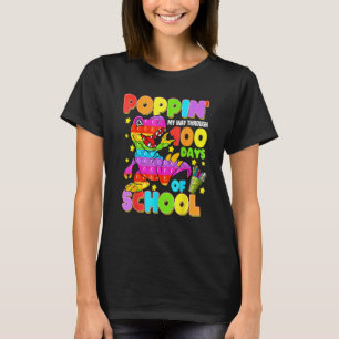 Camiseta Estourando Meu Caminho Através de 100 Dias de Esco