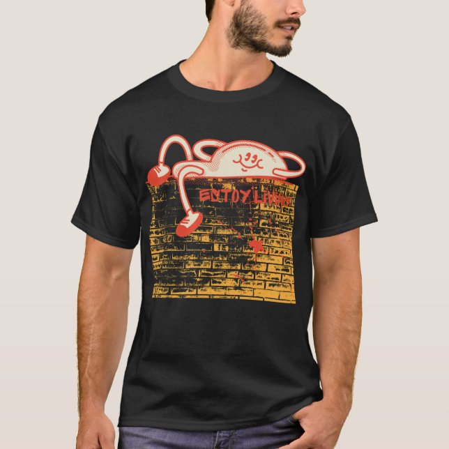 Camiseta “ESTOY LIVING” - Diseño Urbano para el Alma Relaja (Frente)